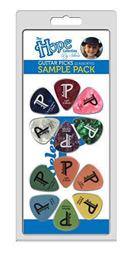 Perri's Leathers LP12-SPV1 The Hope Collection Variety Pick Pack, Multicolor