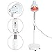 Produktbild 220V Infrarot Lampen wärmelampe rotlichtlampe waermelampe Muskelschmerzenlinderung mit einstellbaren Temperatur und 4 omnidirektionale 275W, 120 * 33cm
