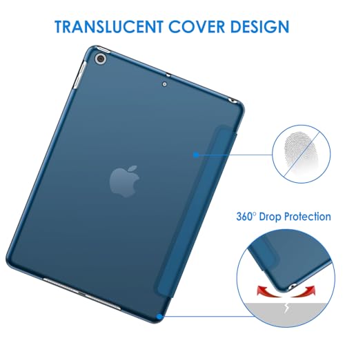 Image of JETech Case for iPad (9.7-Inch, 2018 /2017 Model, 6th /5th Generation), Smart Cover Auto Wake /Sleep (Teal)