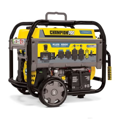 Champion Power Equipment 8125-Watt Electric Start ChampionPRO Commercial Grade OSHA Compliant Portable Generator with CO Shield