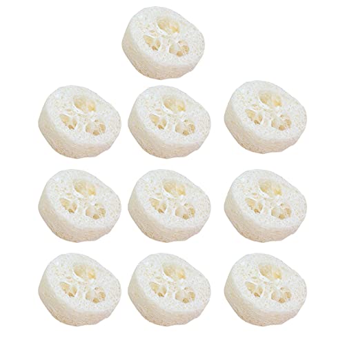 10 discos de natural de calidad , exfoliante de spa de para el cuerpo, para eliminar la piel muerta, discos de cocina para el hogar