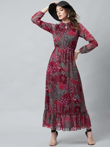 Image of LITZO Dress for Women || Western Dresses for Women || One Piece Maxi Dress (L-64-65)