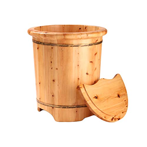 Spa de pies de madera 45 cm, cubeta para pedicura miniatura 3