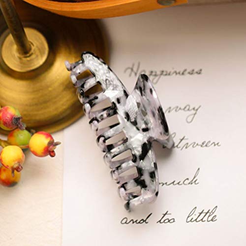 PrestizOOM – Prendedores de cabelo em acrílico para garra de tartaruga, prendedor de banana francês,