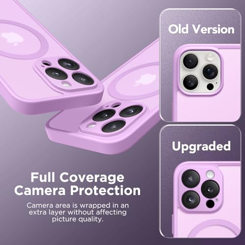 Coque iPhone 15 Pro Max avec protection caméra complète MagSafe