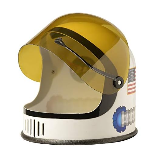 Aeromax, Inc. Get Real Gear Youth NASA Astronaut Helmet, White