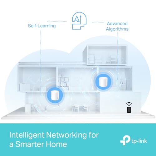 Image of TP-Link Deco X50 Pro Mesh WiFi 6 AX3000Mbps Dual Band, Coverage up to 600 m, 2 2.5G Ports, Connect More Than 150 Devices, 4 Stream, OFDMA, MU-MIMO, WPA3, HomeShield, 3pcs