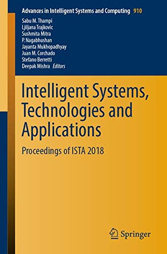Buy Intelligent Systems, Technologies and Applications — BookShops.in