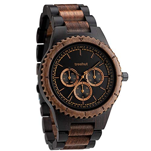 Treehut Zebrawood Watch for Men