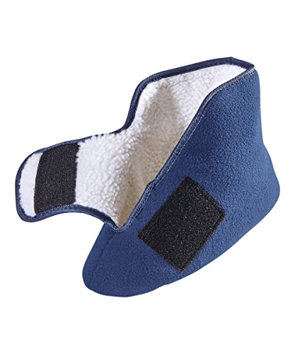 Silverts-Adaptive-Clothing-Footwear-Mens-Womens-Extra-Wide-Soft-Fleece-Diabetic-Bootie-Slippers-for-Seniors