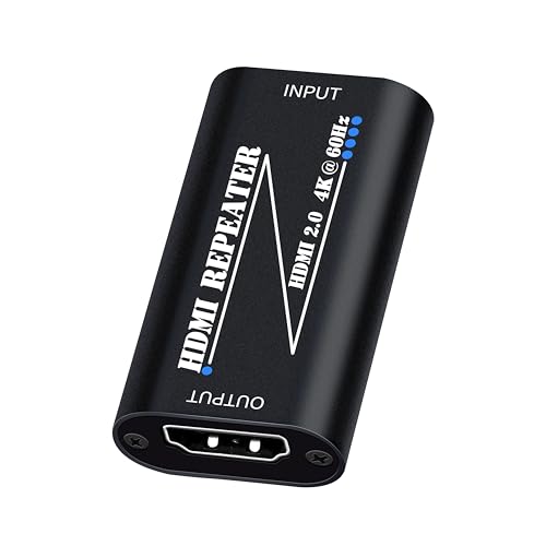 4K@60Hz HDMI���s�[�^�[�u�[�X�^�[ - �d���A�_�v�^�[�s�v�APS5�AFire Stick�A�m�[�g�p�\�R���A���j�^�[�A�v���W�F�N�^�[�p�̃v���O�A���h�v���C�M���G�N�X�e���_�[