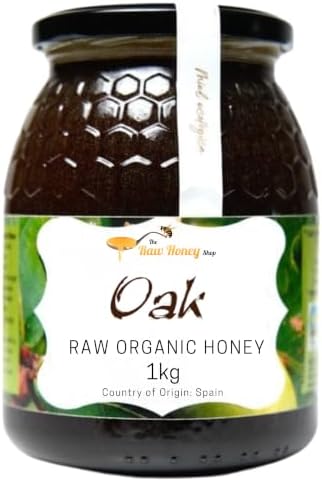 Antonio's OAK RAW ORGANIC HONEY, 1kg - The Raw Honey Shop