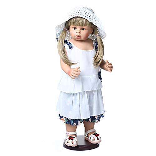28-Inch Realistic Reborn Baby Doll - Handmade Hard Vinyl, Poseable Joints, Life-Like Details (1) - View #3