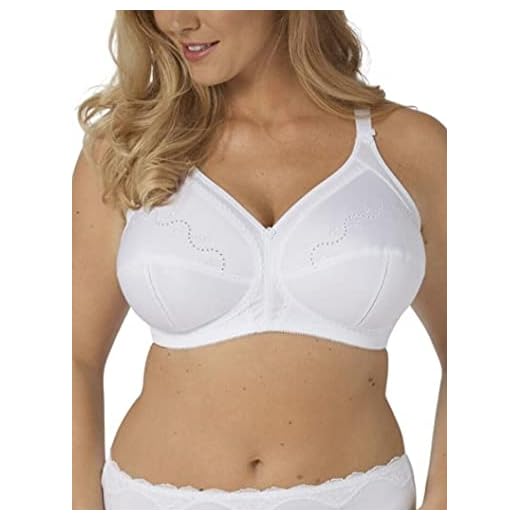 Triumph Damen Doreen + Cotton 01 N BH ohne Bügel, White, 95H