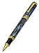 Xezo Maestro Natural Sea Shell Fine Rollerball Pen with 18K Gold Plated Parts Exquisite Gift No Two Pens Alike (Maestro Sea Shell RPG)