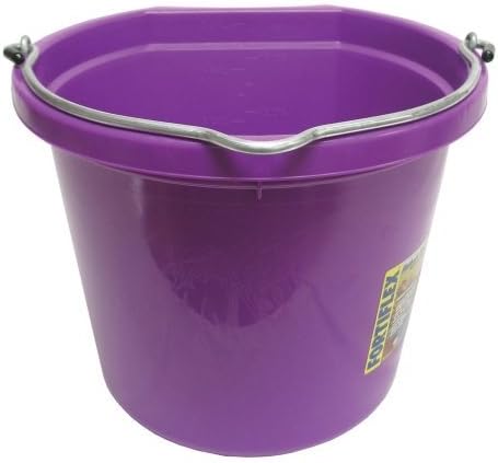 Flatback Bucket- Violet 20 Quart - FB-120 Purple
