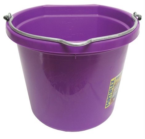 Flatback Bucket- Violet 20 Quart - FB-120 Purple