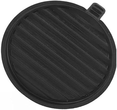 Center Console Cup Holder Rubber Insert Set JL3Z-1513562-AA for F150 2017-2021 and 2018-2021 Black Replacement Interior Accessory