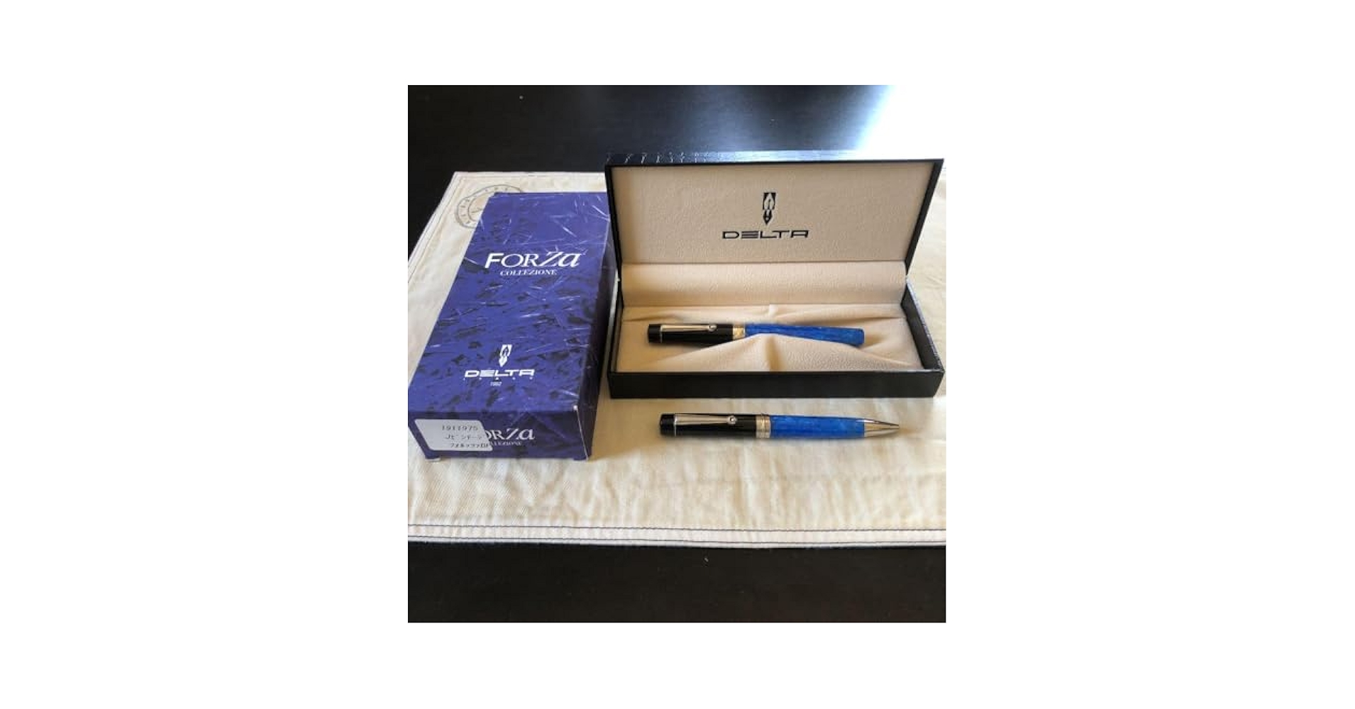 デルタ　ビンテージ　フォルツァ　万年筆・ボールペンのセット デルタビンテージフォルツァ万年筆・ボールペンのセット