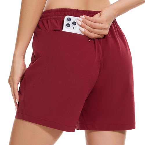 Short cargo pour femme avec poches zippées pour ranger vos objets