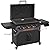 Blackstone 2309 Iron Forged 36” Omnivore Griddle with X-Braced Hood and Enclosed Cabinet, Powder Coated Steel, Black