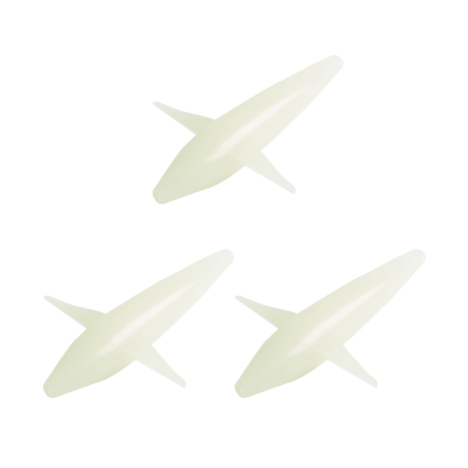 3pcs Trolling Bird Teaser 5 "38,0 g esche Marlin Mahi Esche da pesca in acqua salata Esche da pesca a traina esche da pesca accessori per la pesca Marlin Lures