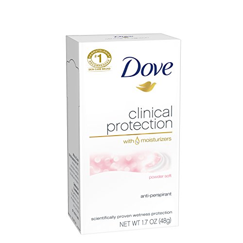 Dove Clinical Protection Antiperspirant Deodorant, Powder Soft 1.7 Ounce