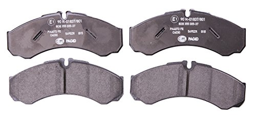 Hella Pagid 8Db 355 005-371 Kit Pastiglie Freno,C4030,Spessore,20.3Mm,Sistema Frenante,Brembo,Predisposto Per Contatto Segnalazione Usura,Per Es. Ivec