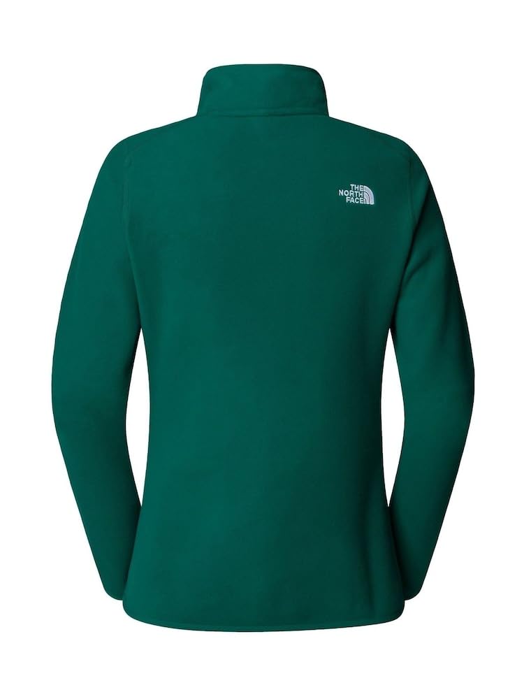 The North Face Damskie 100 Glacier 1/4 Zip Sweter Evergreen XL