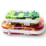 Transparent Design is Clear at a Glance: The hard zipper case pouch is made of quality PVC. The fully transparent design allows you to quickly get what you want without having to search for it. It is a time-saving and labor-saving choice for busy liv...