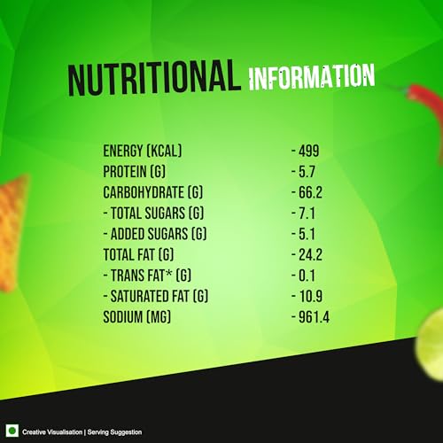 Image of Bingo ! Nachos Chilli Limon Flavour, Free Dip, Crunchy, Crispy Nacho Chips, Made Of Corn, Snacks Pack,85.4g / 82.5 Gram /80G(Weight May Vary)