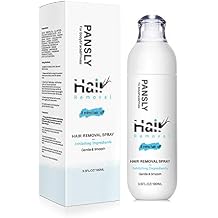 Hair Removal Mist Gentle Painless,Fast Hair Removal Mousse for Silky Skin Aloe Vera Chamomile Soothing Formula Body Hair Mist Pack of 2