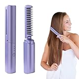 🔥 【Stilvolles Geschenk für Jede Gelegenheit】: Diese Haarglätter Bürste ist das perfekte Geschenk für Ihre Liebsten. Egal ob Geburtstag, Erntedankfest, Weihnachten oder Neujahr – überraschen Sie mit einem Geschenk, das Stil und Funktionalität vereint. Für Männer und Frauen gleichermaßen geeignet.