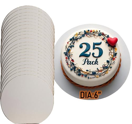 disposable cake pizza circles