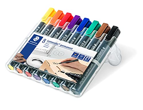 Feutres permanent surfaces Staedtler 352 WP8 et marqueur tableau blanc 351
