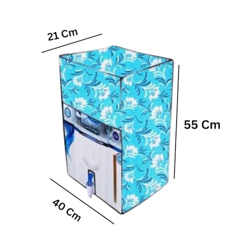 Image of KALRA MAGIC Water Purifier Cover for Kent RO / Kent Grand / Pulse Aqua - Dustproof Protective Body Cover for RO Water Purifier | Multicolor Printed Design (P-11)