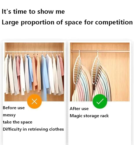 Cintres en plastique pour chemises et pulls solution rangement penderie - 4