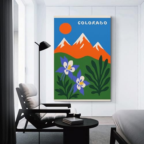 Tableau à l'huile sur toile pour embellir les murs vides d'un salon moderne