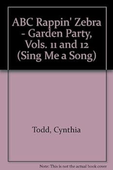 Hardcover ABC Rappin' Zebra/Garden Party (Sing Me a Song Series) [Large Print] Book