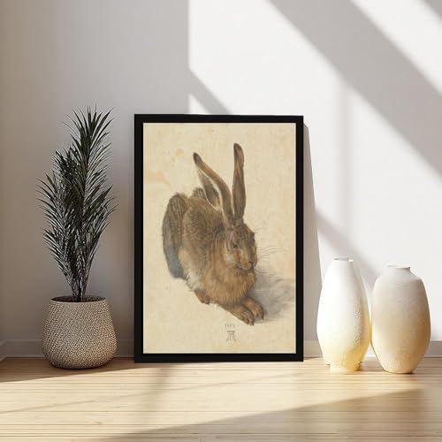 Impression sur toile The Hare by Durer pour décorer un mur vide - 6
