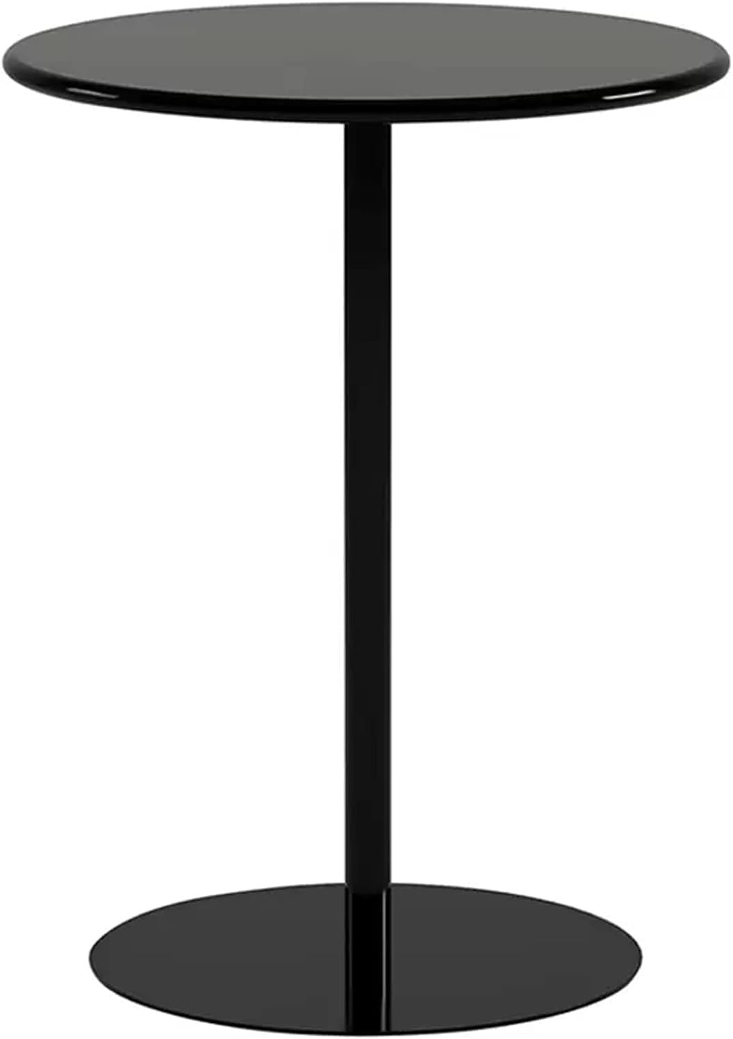 Table d'appoint ronde moderne Slish en fer forgé chic 48x56cm couleur A