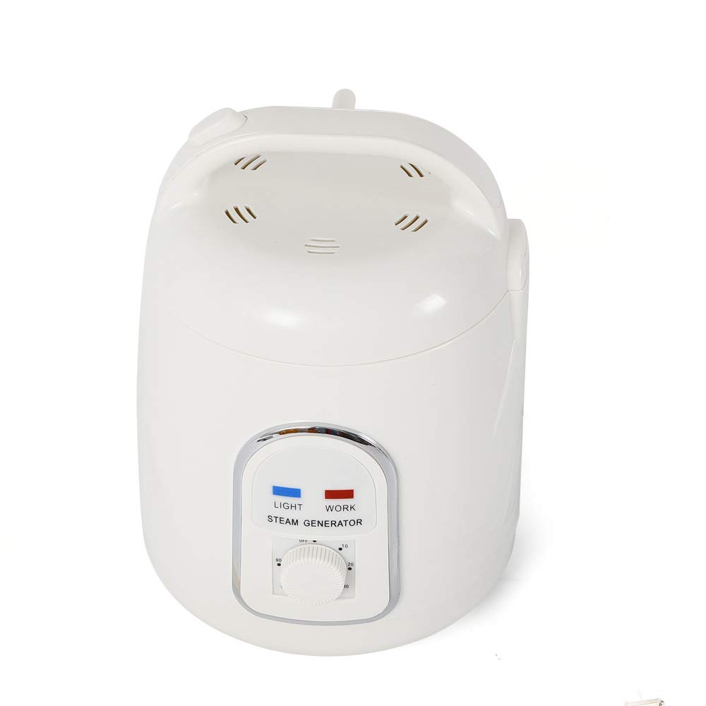Generador de vapor para sauna Home SPA, 900 W, vapor, portátil, vapor, sauna de vapor, con temporizador, 1,5 L