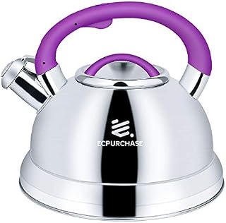 Tea Kettles Stovetop, Tea Pots for Stove Top, Food Grade Stainless Steel Whistling