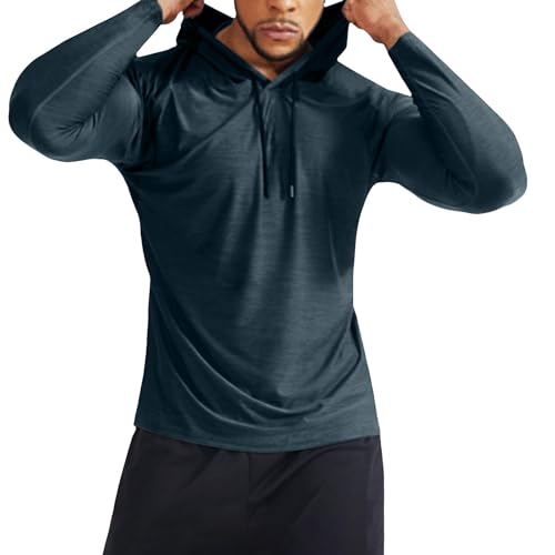 Sudadera con capucha para hombre sudaderas deportivas con cremallera y manga larga verde xxl