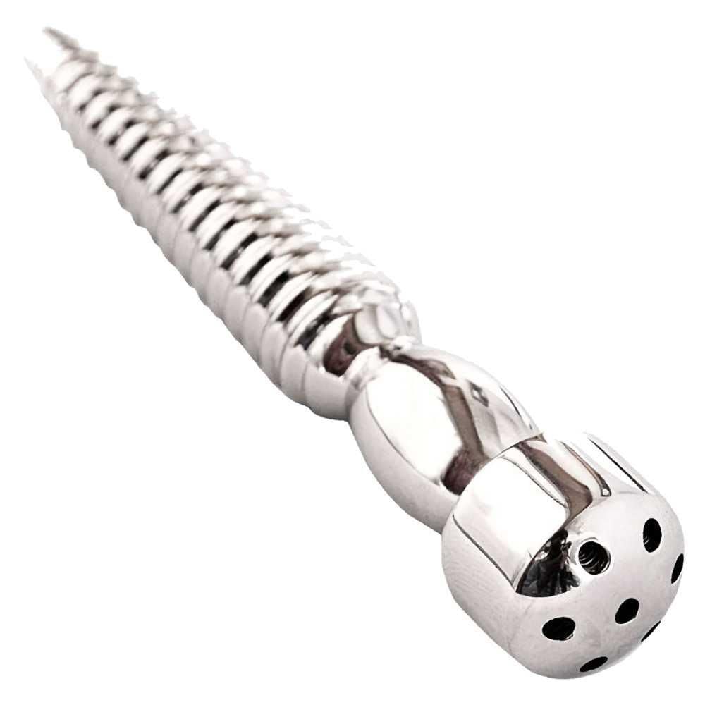 Amazon.com: Cock Screw with Shower Head Penis Plug, Surgical Steel Hollow  Cum Through Male Urethral Penis Plug (11mms) : Health & Household