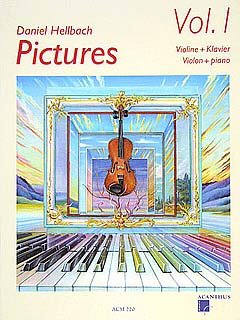 Pictures Vol. 1 with CD - Violin and Piano      Hardcover – January 1, 2008