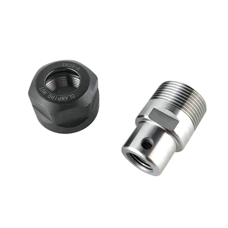 Portaherramientas ER de alta precisión for máquinas de grabado: poste de herramienta de rosca ER11, ER16, ER20, ER25 con velocidad de 30000 RPM-1 ud.(C25-ER25 (5-8 16unf))