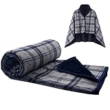 【Entretien facile】Lavable en machine et sèche rapidement, vous faisant gagner du temps et de l'énergie. La couverture conserve sa forme et sa couleur sans rétrécir, se décolorer ni perdre ses poils, pour un aspect neuf après utilisation.