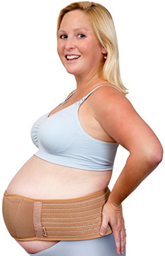 Dr. Flink Belly Band Pregnancy Belt Support Maternity Abdominal #1 Recommended Waist/Belly Brace Abdomen Lumbar & Lower Back Pain Relief Support, Easy Fit, Breathable Adjustable Binder One Size