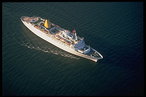 491027 The Sea Princess Leaving Soton A4 Photo Poster Print 10x8